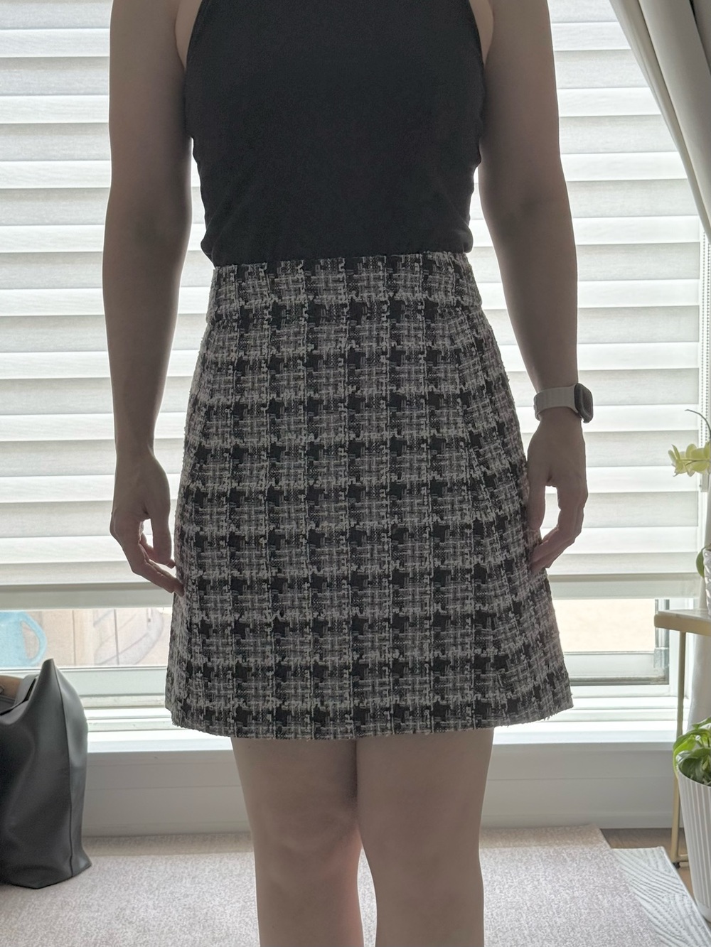 Kate Spade Tweed A-Line Skirt